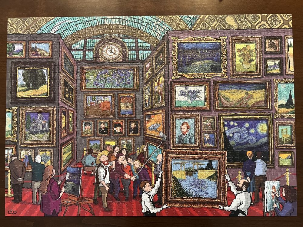 Vincent van Gogh’s Time Travel to Musée d’Orsay - Antelope Puzzle puzzle collectible [Barcode 860006552084] - Main Image 2