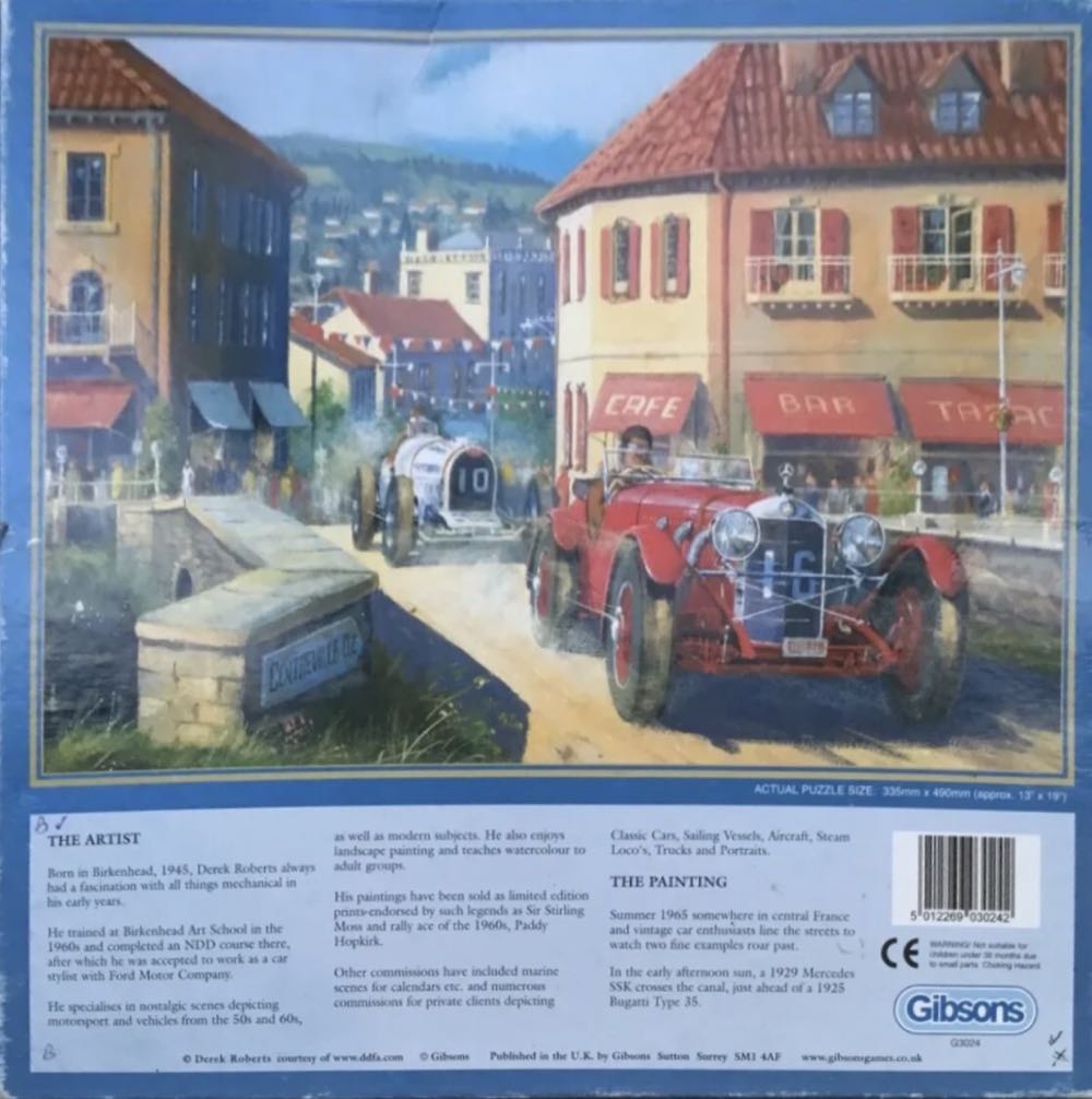 Pedal to the Metal - Gibsons puzzle collectible [Barcode 5012269030242] - Main Image 4