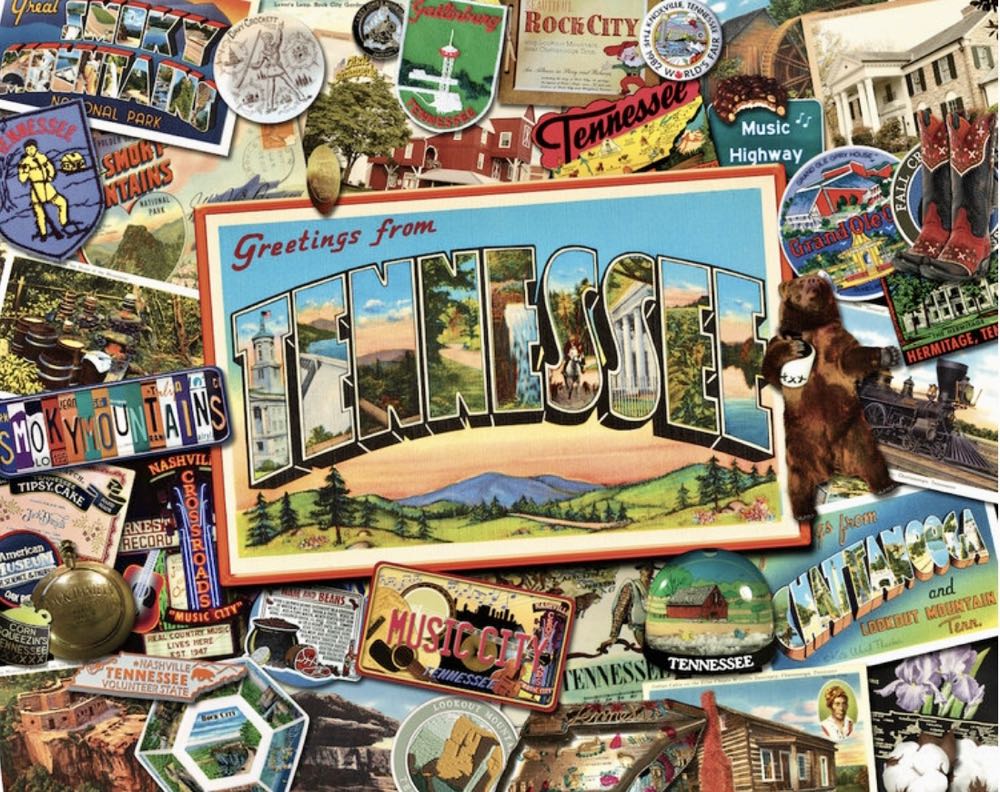 Greetings From : Tennessee - Hart Puzzles puzzle collectible [Barcode 704846705340] - Main Image 2