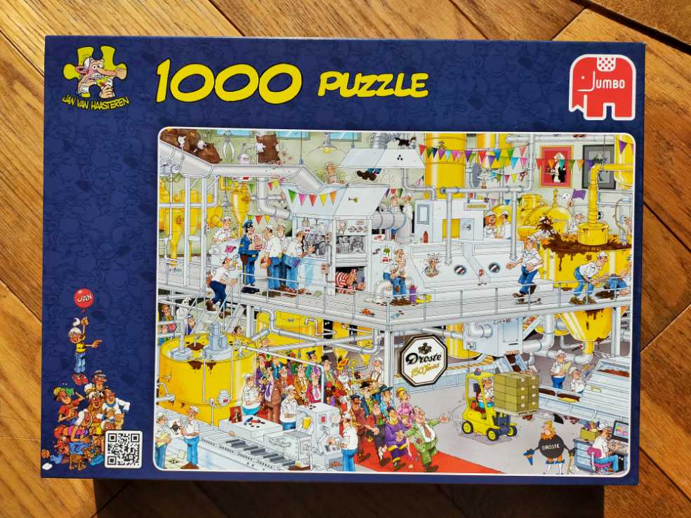 Jan van Haasteren. De chocolade fabriek  - Jumbo puzzle collectible - Main Image 3