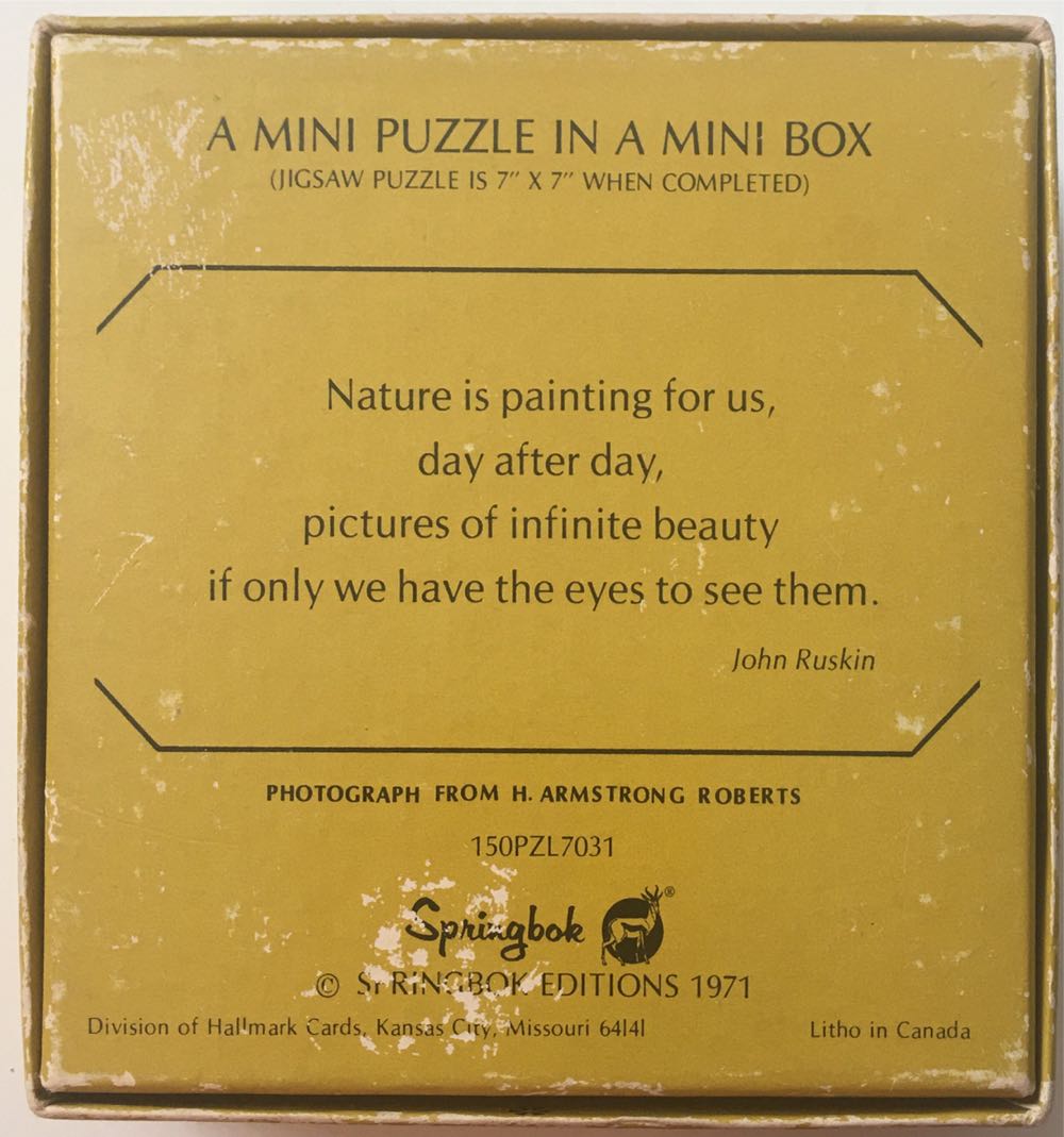 Fields - Mini - Springbok puzzle collectible - Main Image 2