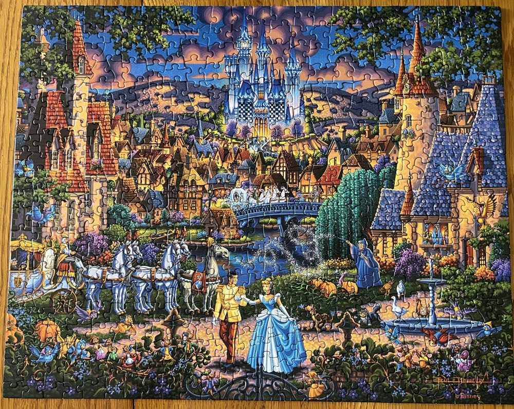 Cinderella’s Enchanted Evening - Dowdle Disney puzzle collectible [Barcode 671095004817] - Main Image 2