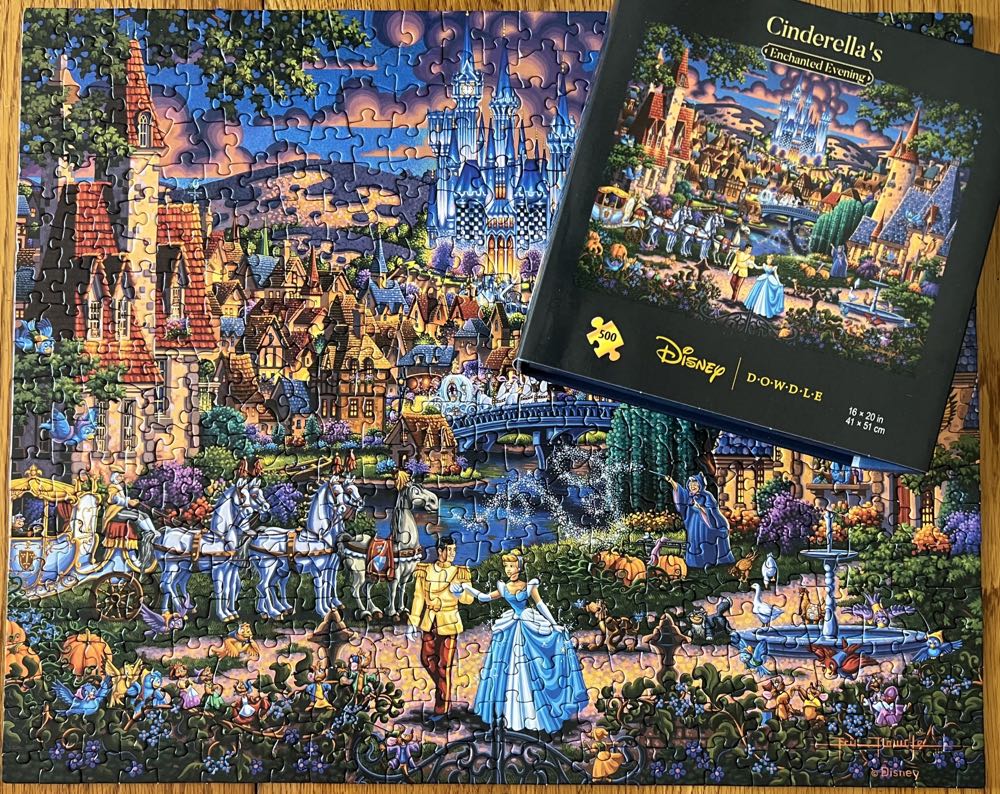 Cinderella’s Enchanted Evening - Dowdle Disney puzzle collectible [Barcode 671095004817] - Main Image 3