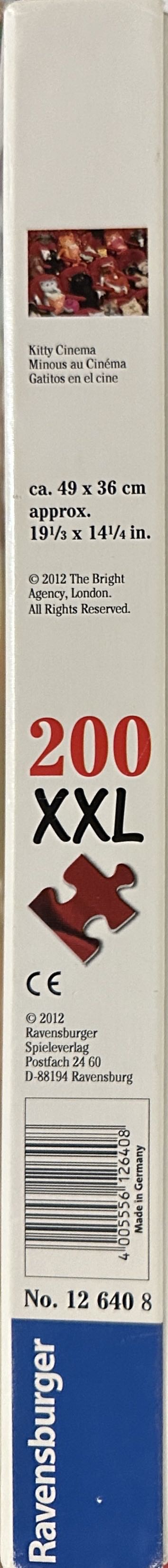 Kitty Cinema (SOLD) - Ravensburger puzzle collectible [Barcode 4005556126408] - Main Image 2