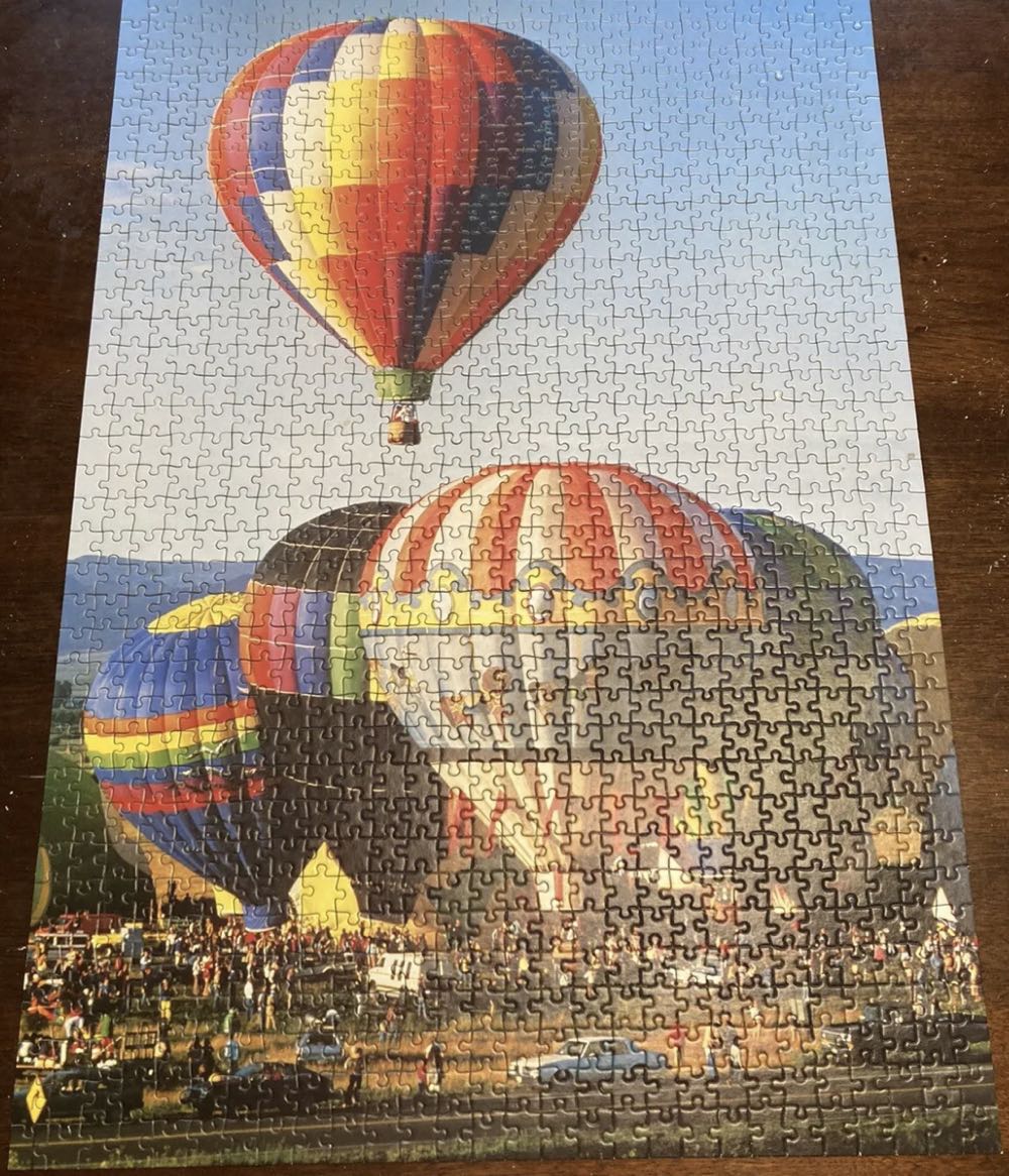 Balloon Race - Ravensburger (Vintage) puzzle collectible [Barcode 4005556156702] - Main Image 2