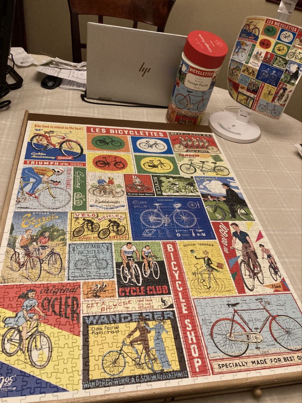 Bicycles - Cavallini & Co puzzle collectible - Main Image 2