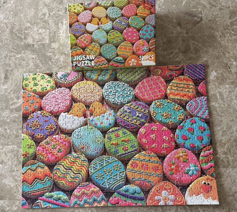 Easter Egg Cookies - The Jigsaw Puzzle puzzle collectible - Main Image 2