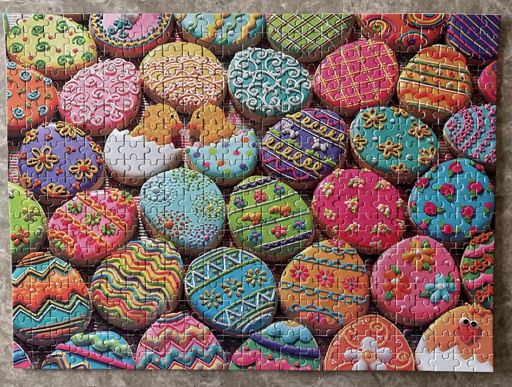 Easter Egg Cookies - The Jigsaw Puzzle puzzle collectible - Main Image 3