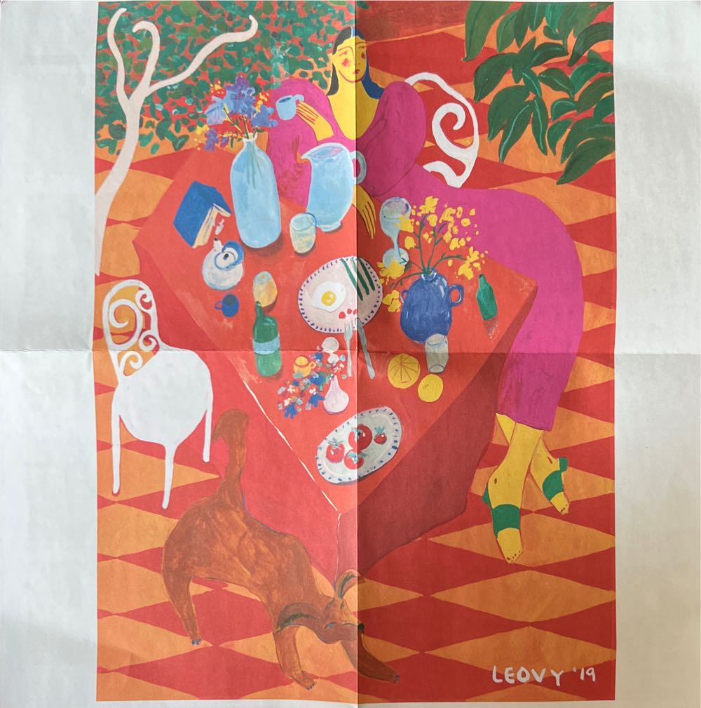 Eating Outside - eeBoo Piece & Love puzzle collectible [Barcode 689196511974] - Main Image 3