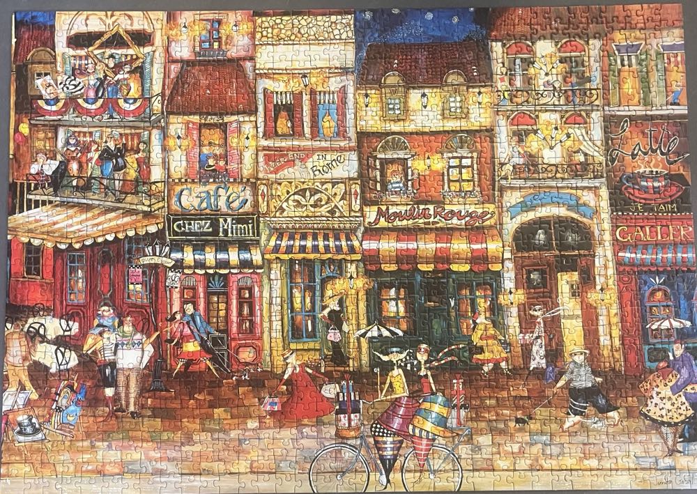 Sold - Streets Of France - Ravensburger puzzle collectible - Main Image 2