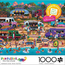Tropical Jungle Waterfall Piece Puzzle