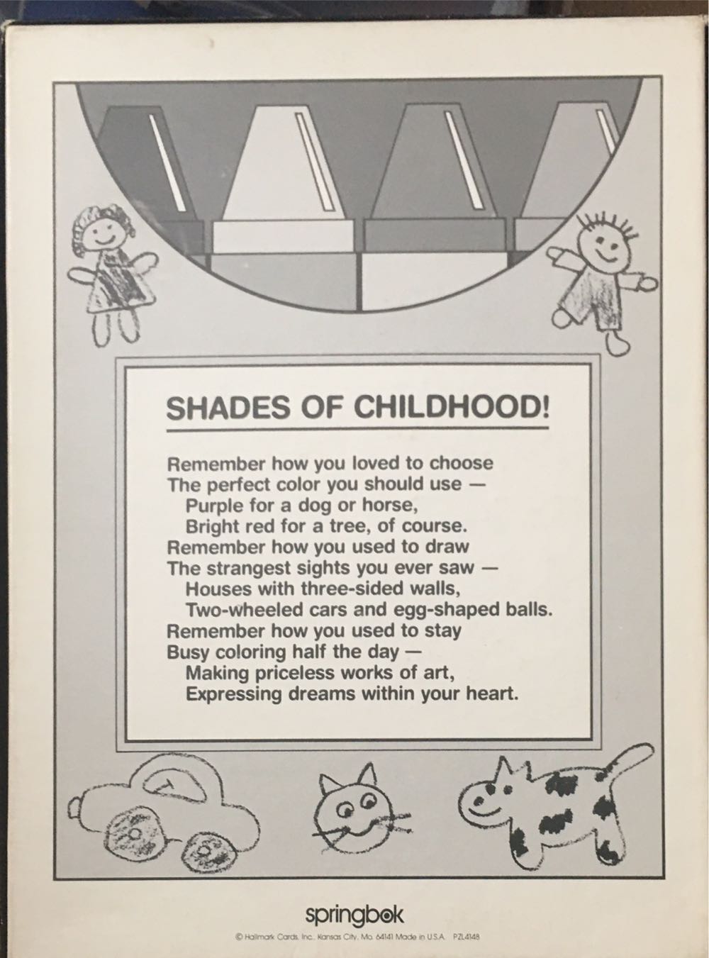 Shades of Childhood! - Springbok puzzle collectible - Main Image 2