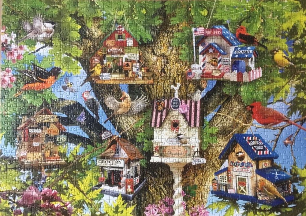 Bird Village-returned - Ravensburger puzzle collectible [Barcode 4005556196913] - Main Image 3