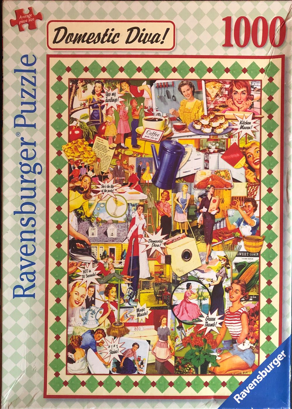 Domestic Diva! (SOLD) - Ravensburger puzzle collectible [Barcode 4005556155231] - Main Image 3