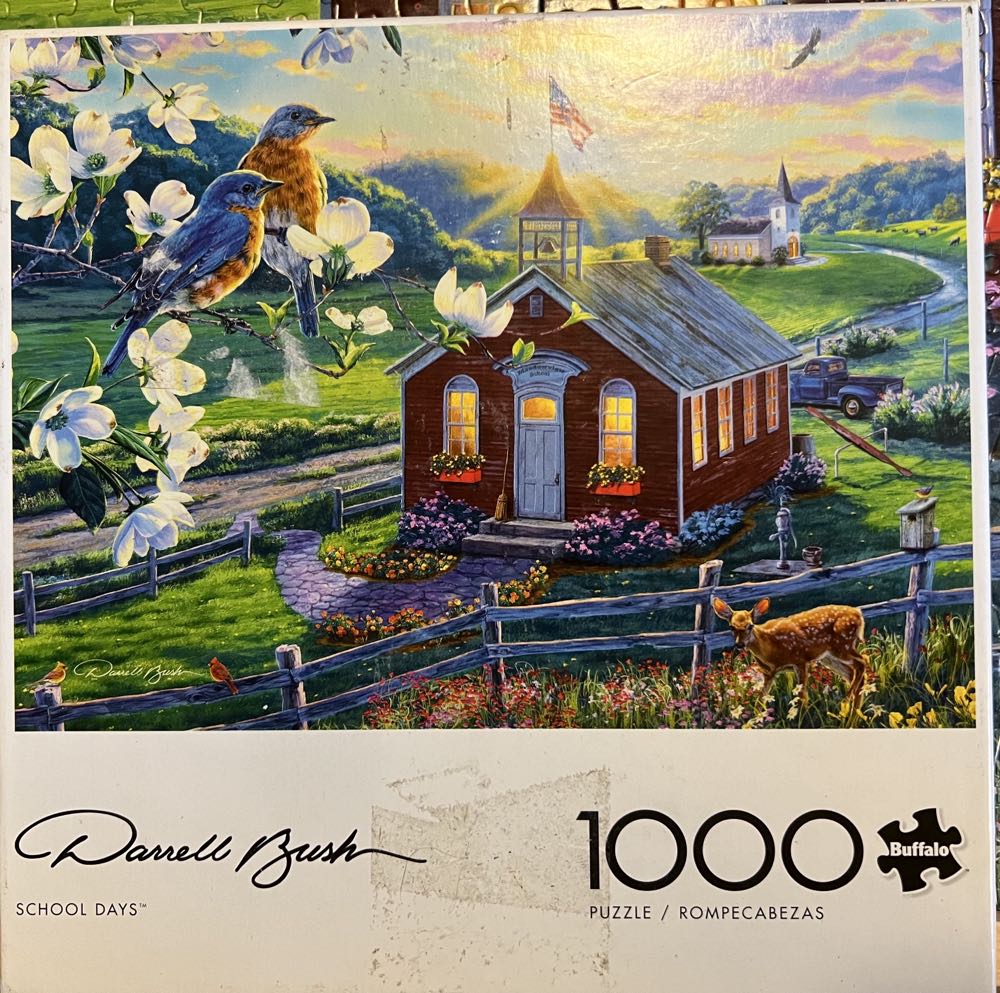 School Days - Buffalo puzzle collectible [Barcode 079346120185] - Main Image 2
