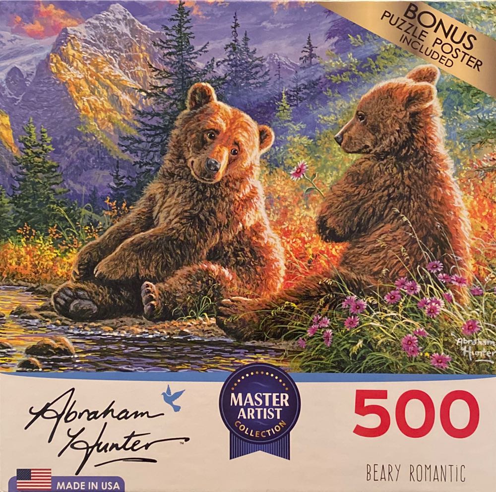 Beary Romantic - Cra-Z-Art (RoseArt) puzzle collectible [Barcode 4895145435284] - Main Image 2