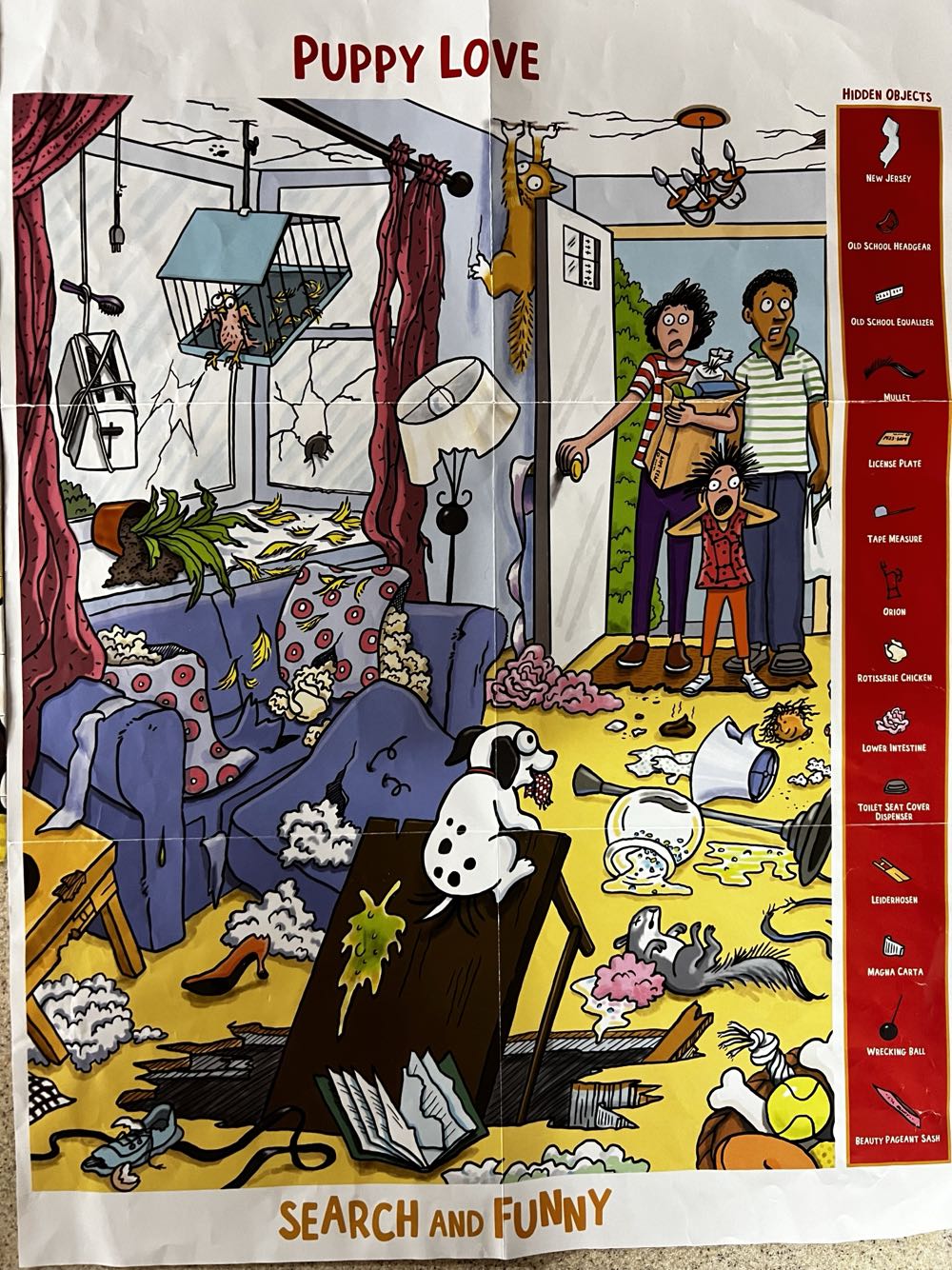 Search And Funny Puppy Love - Ceaco puzzle collectible [Barcode 021081291903] - Main Image 3