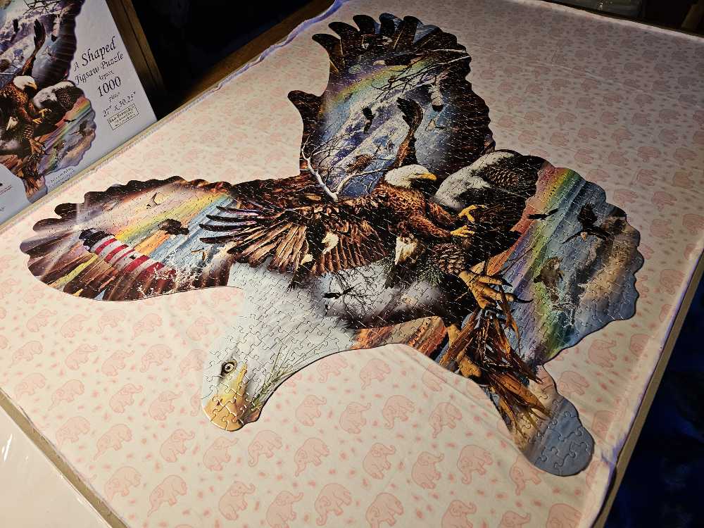 Eagle Eye - SunsOut 🇺🇸 puzzle collectible [Barcode 796780956391] - Main Image 4
