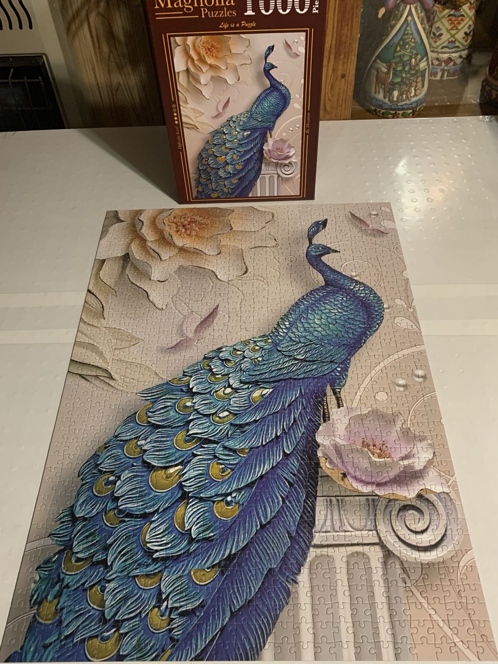 Blue Peacock - NATO craft puzzle collectible [Barcode 8699375066470] - Main Image 2