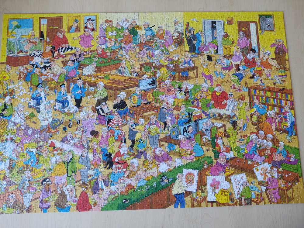 Bejaardentehuis, Het  - Jumbo 1500 puzzle collectible [Barcode 8710126200681] - Main Image 2