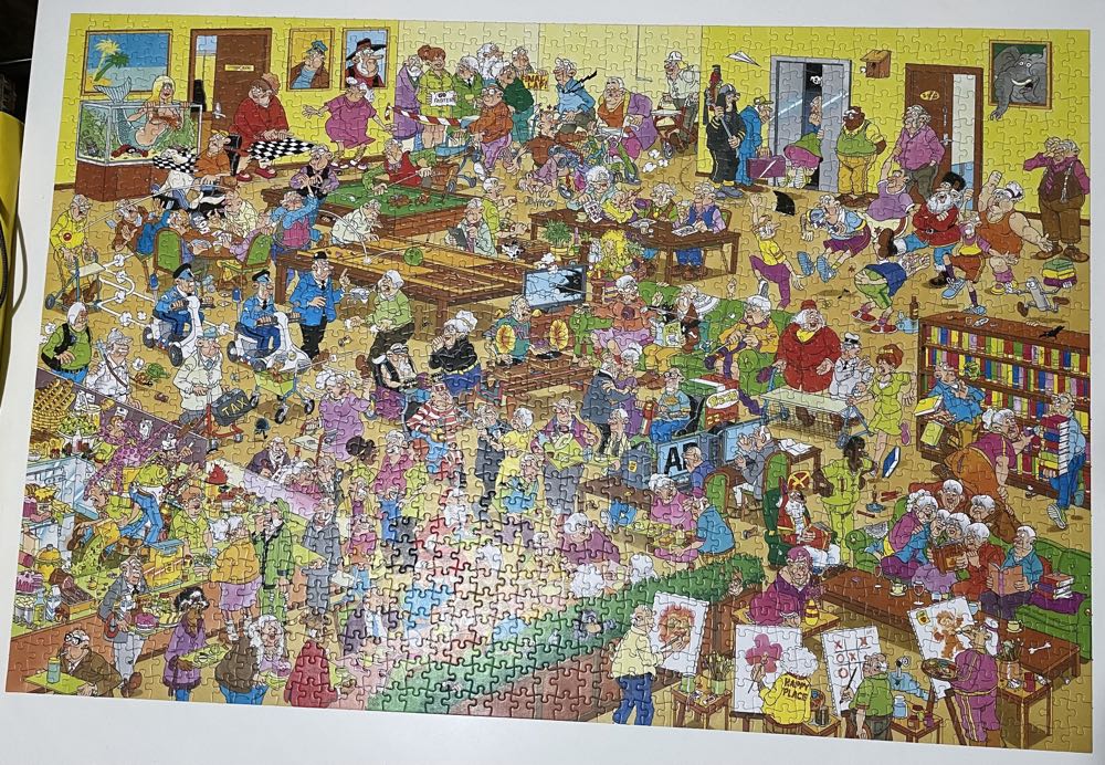 Bejaardentehuis, Het  - Jumbo 1500 puzzle collectible [Barcode 8710126200681] - Main Image 3