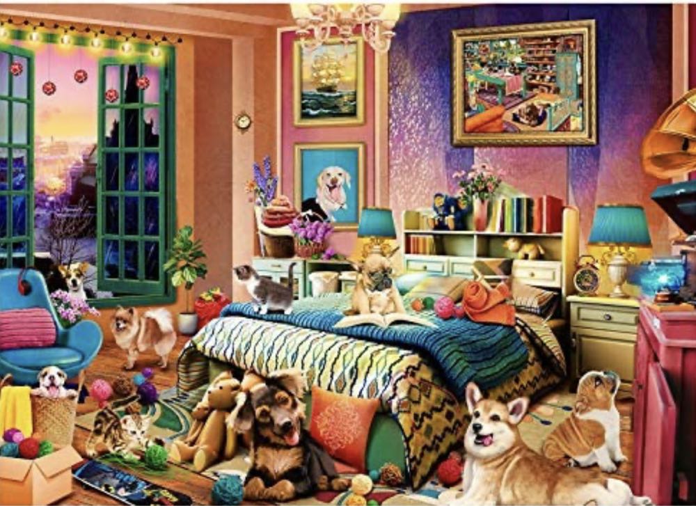 6 Assorted Puzzles Family Pack By Tcg Art ... Ebay