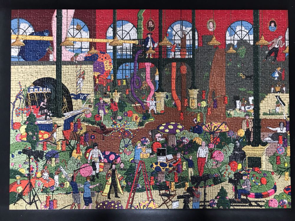 Inside The Chocolate Factory - A Movie Jigsaw - Laurence King Publishing puzzle collectible [Barcode 9781786278111] - Main Image 2