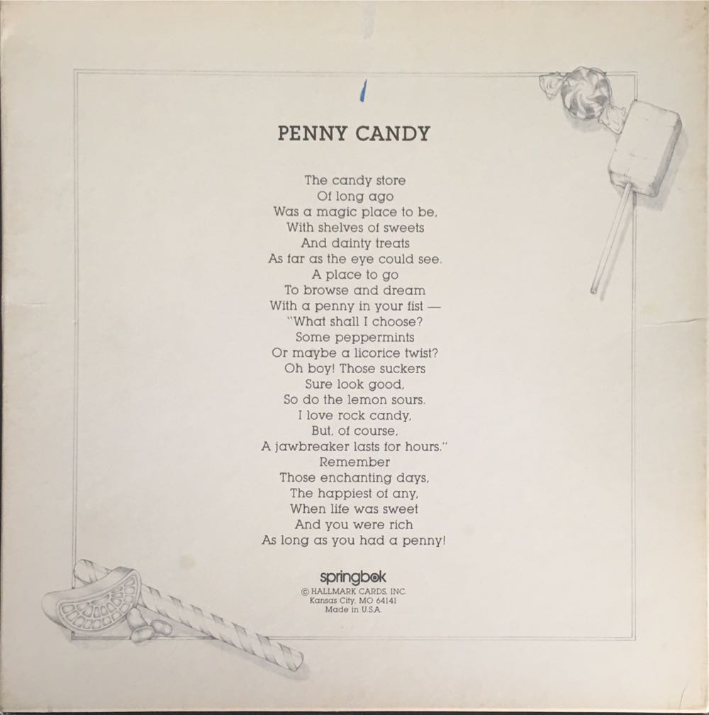 Penny Candy - Springbok (Vintage) puzzle collectible - Main Image 2