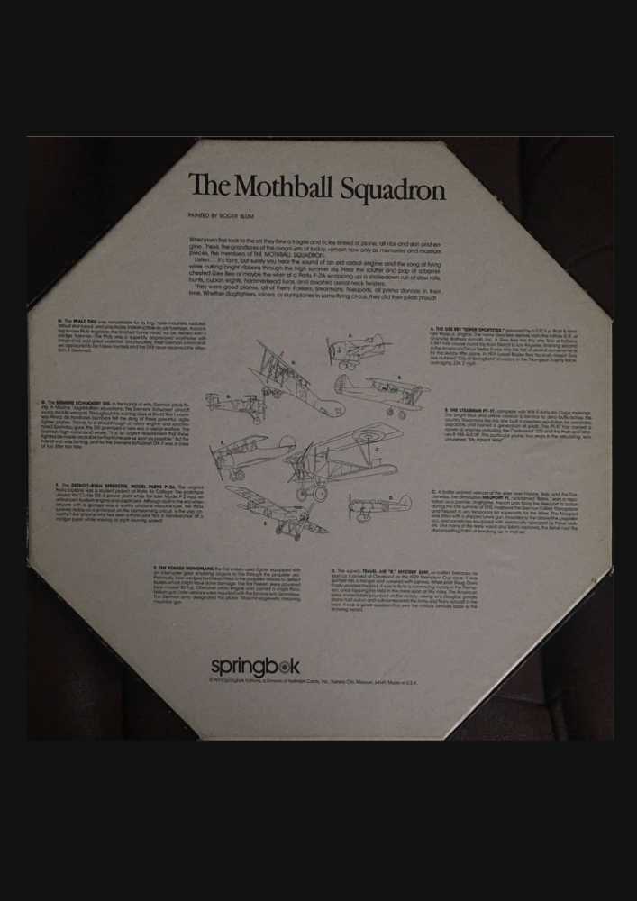 The Mothball Squadron - Octagon - Springbok puzzle collectible - Main Image 3