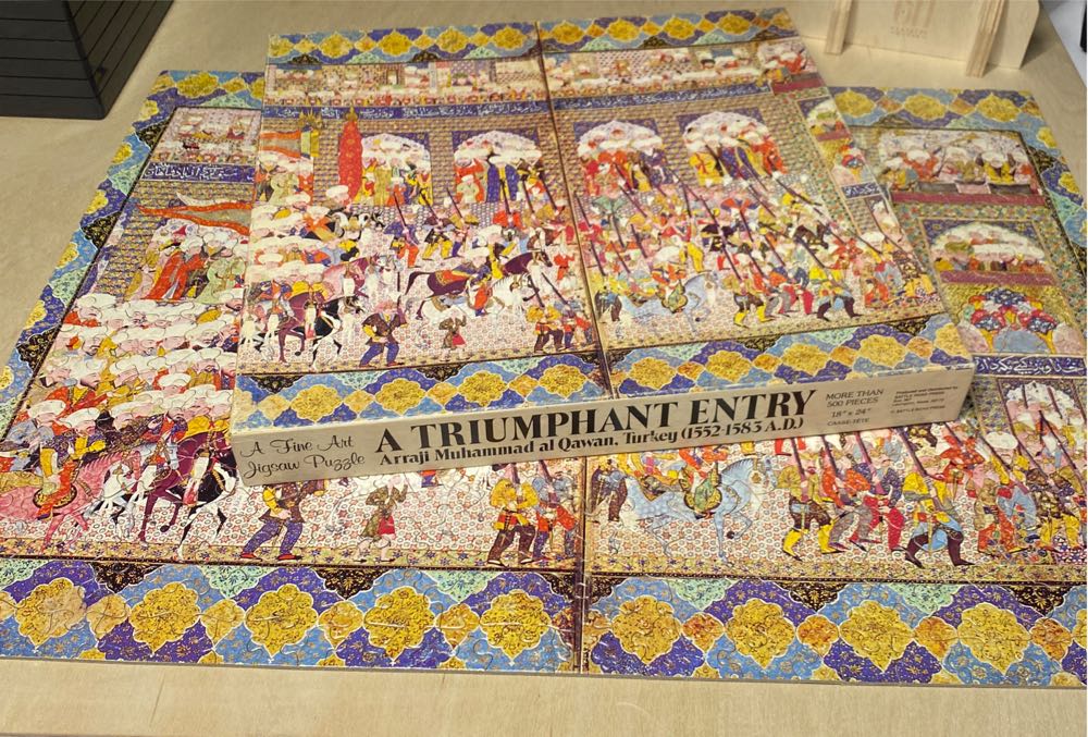 A Triumphant Entry - Battle Road Press puzzle collectible - Main Image 4