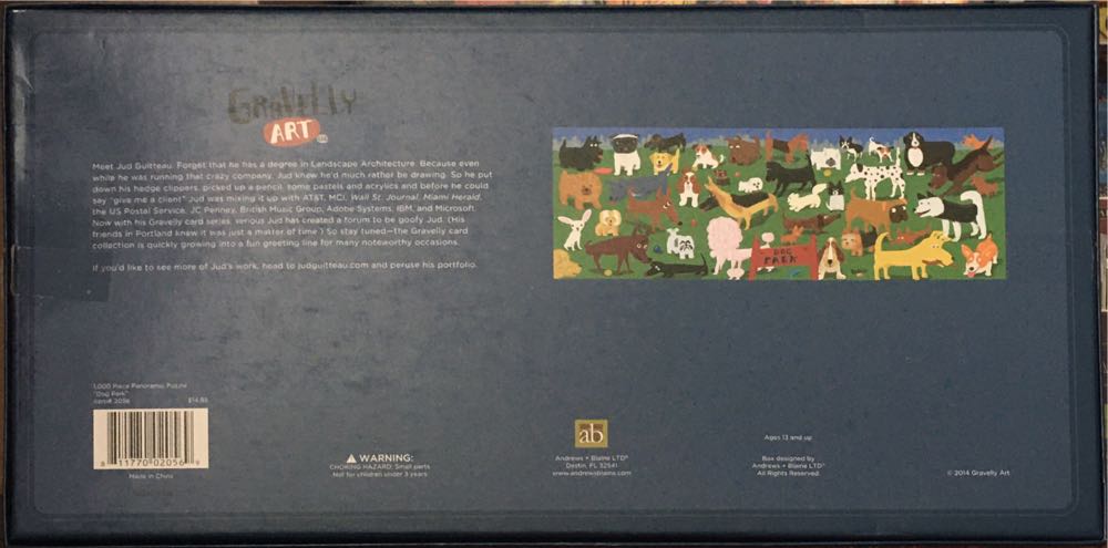 Dog Park - Andrews + Blaine 🇺🇸 puzzle collectible - Main Image 2