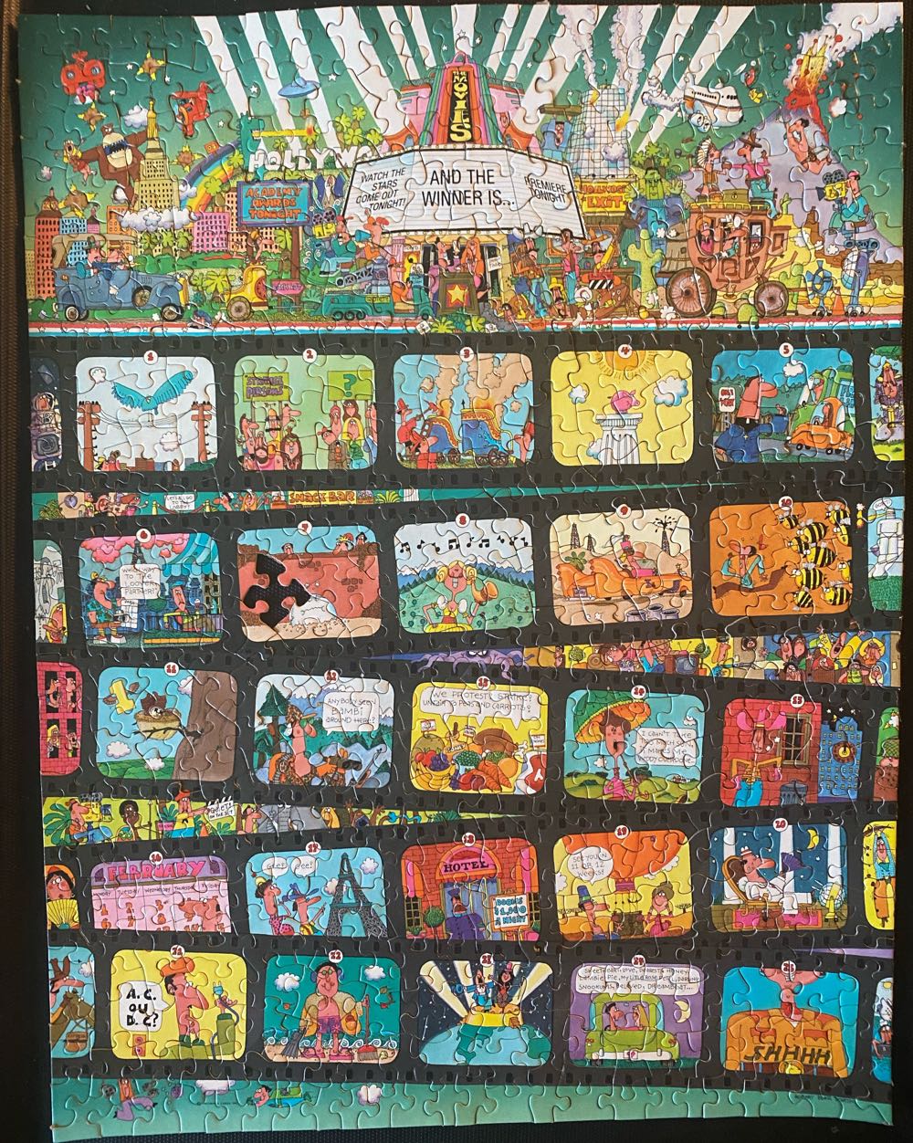 And The Winner Is… - Springbok puzzle collectible - Main Image 2