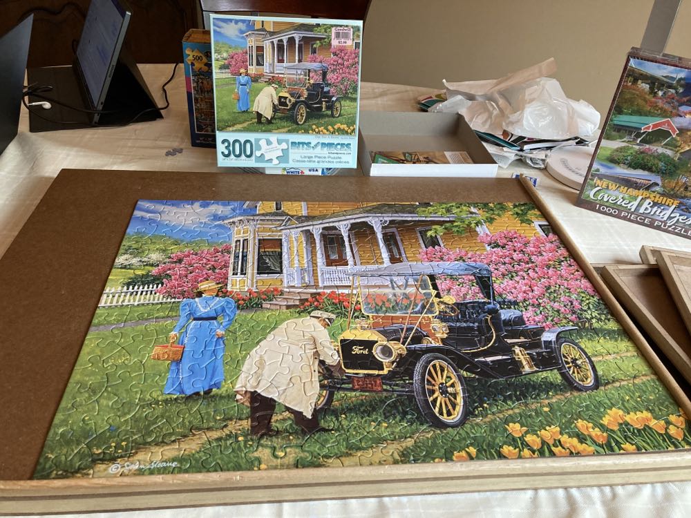 Out For A Drive - Bits & Pieces puzzle collectible [Barcode 192949018007] - Main Image 2