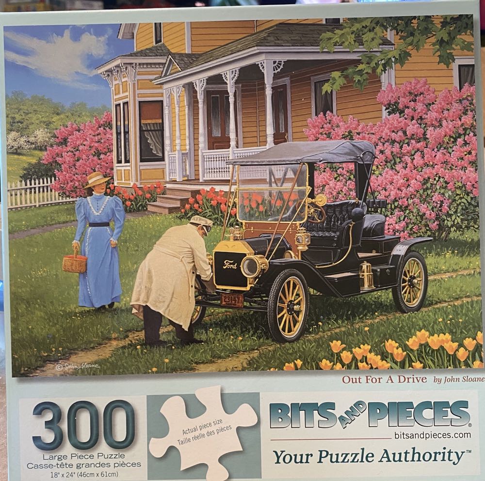 Out For A Drive - Bits & Pieces puzzle collectible [Barcode 192949018007] - Main Image 4