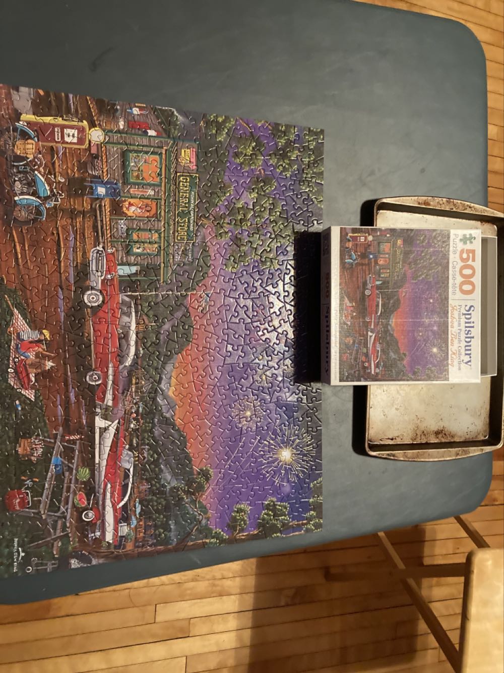 Fishing’ Accomplished - Spillsbury Puzzle Co. puzzle collectible [Barcode 810061442202] - Main Image 2