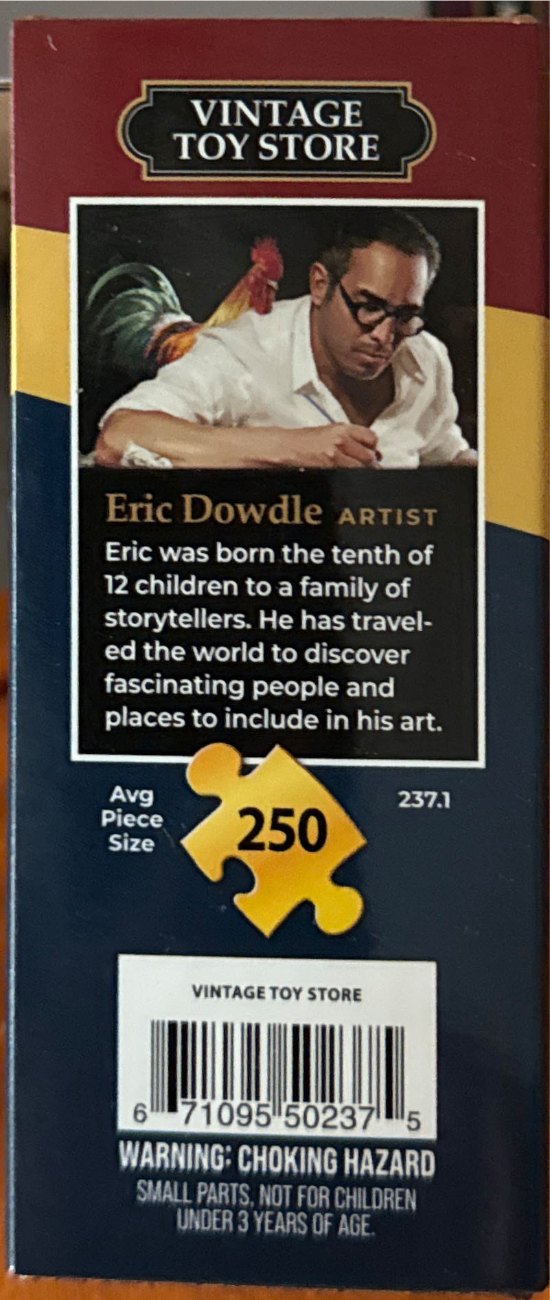 Vintage Toy Store (Mini) - Dowdle Folk Art 🇺🇸 puzzle collectible [Barcode 671095502375] - Main Image 4