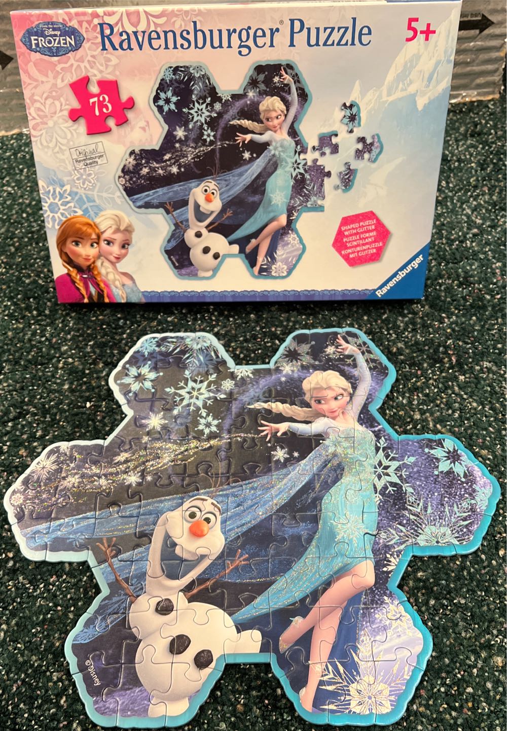Elsa’s Snowflake-SOLD - Ravensburger puzzle collectible [Barcode 4005556136414] - Main Image 3