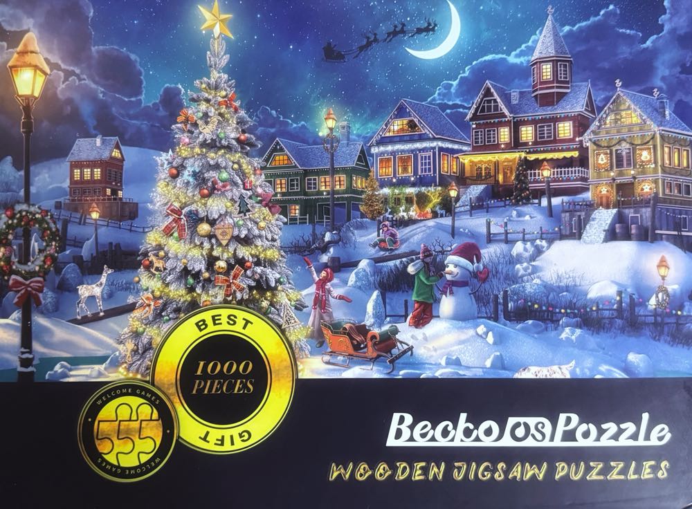 Christmas Snow Scene - Becko US puzzle collectible - Main Image 2