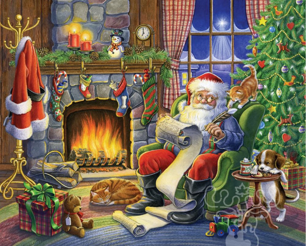 Naughty Or Nice - Vermont Christmas Company puzzle collectible [Barcode 871241009882] - Main Image 3