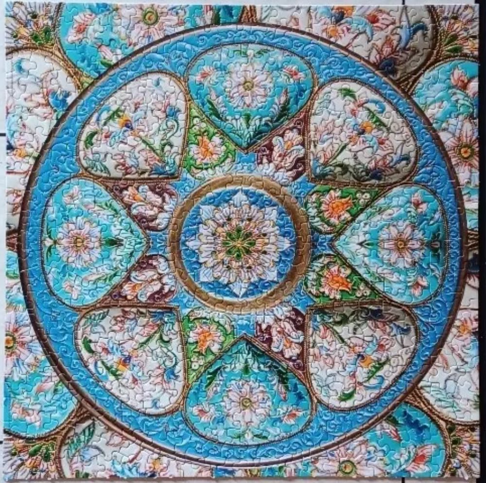 Timeless Turquoise*^ - Springbok puzzle collectible [Barcode 091683025251] - Main Image 2