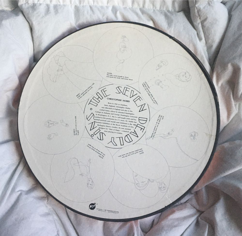 The Seven Deadly Sins - Round - Springbok puzzle collectible - Main Image 2