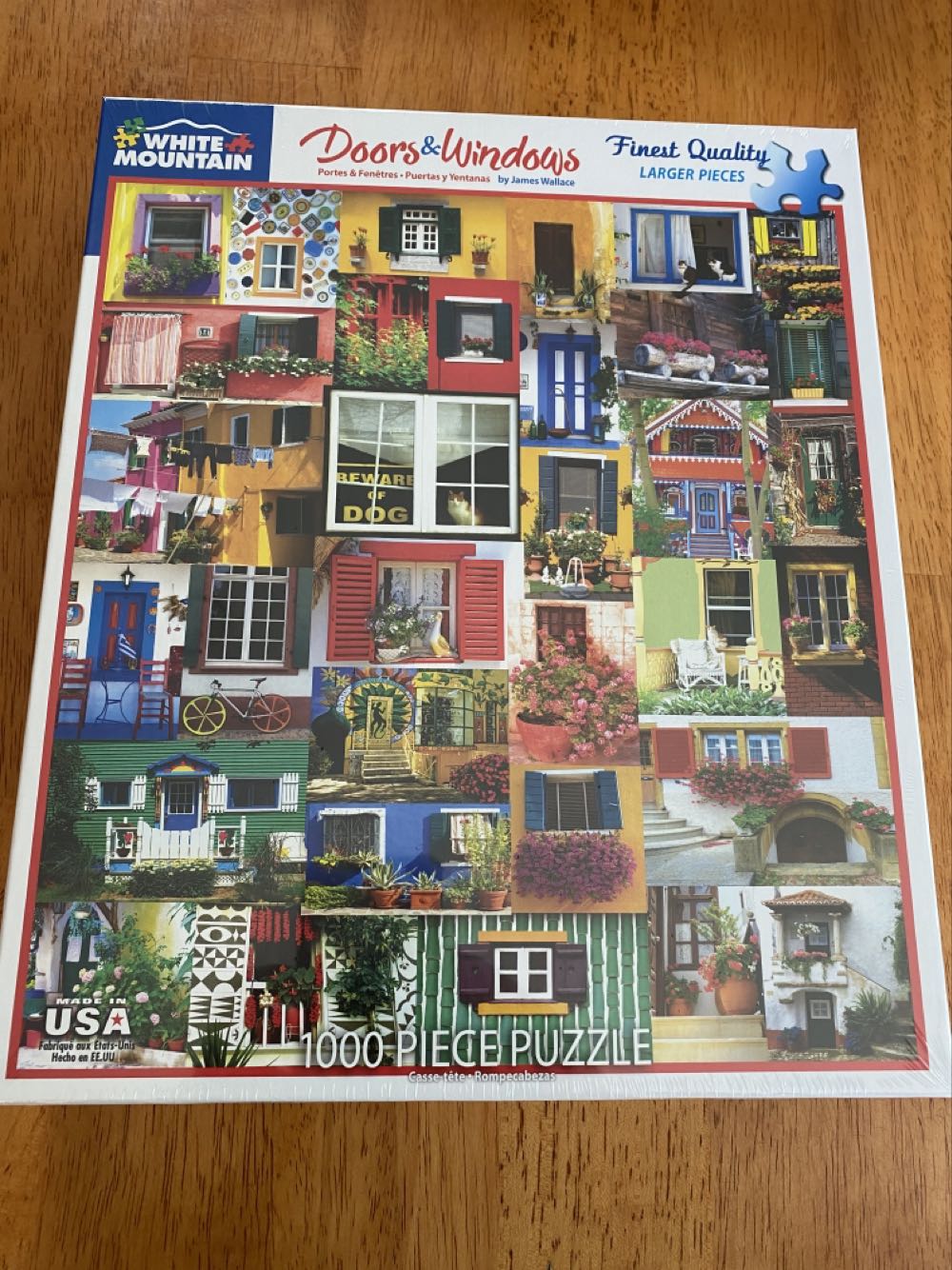 Doors & Windows - White Mountain puzzle collectible [Barcode 724819265671] - Main Image 2