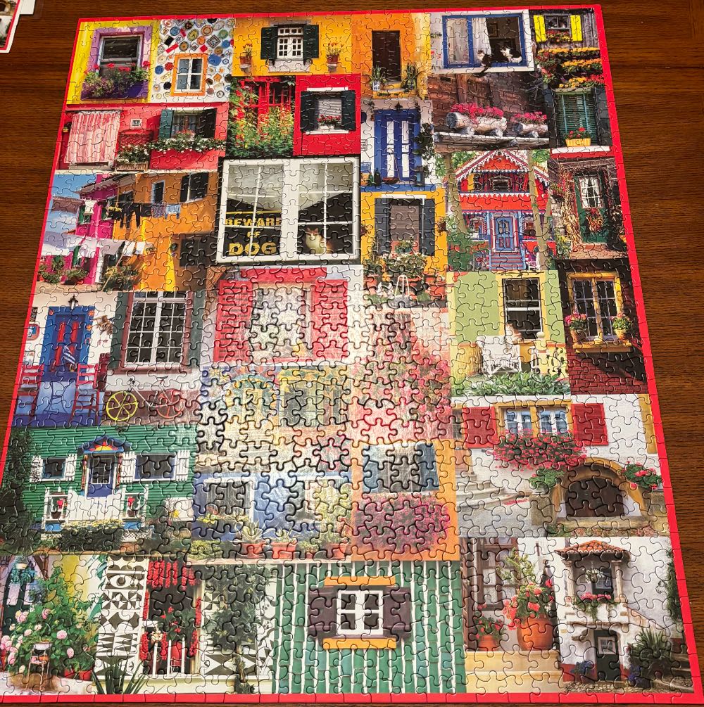 Doors & Windows - White Mountain puzzle collectible [Barcode 724819265671] - Main Image 3