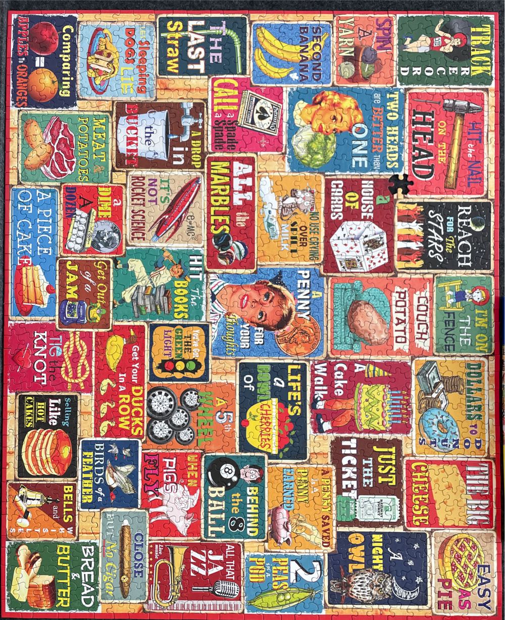 Things We Say - White Mountain puzzle collectible [Barcode 724819265657] - Main Image 4