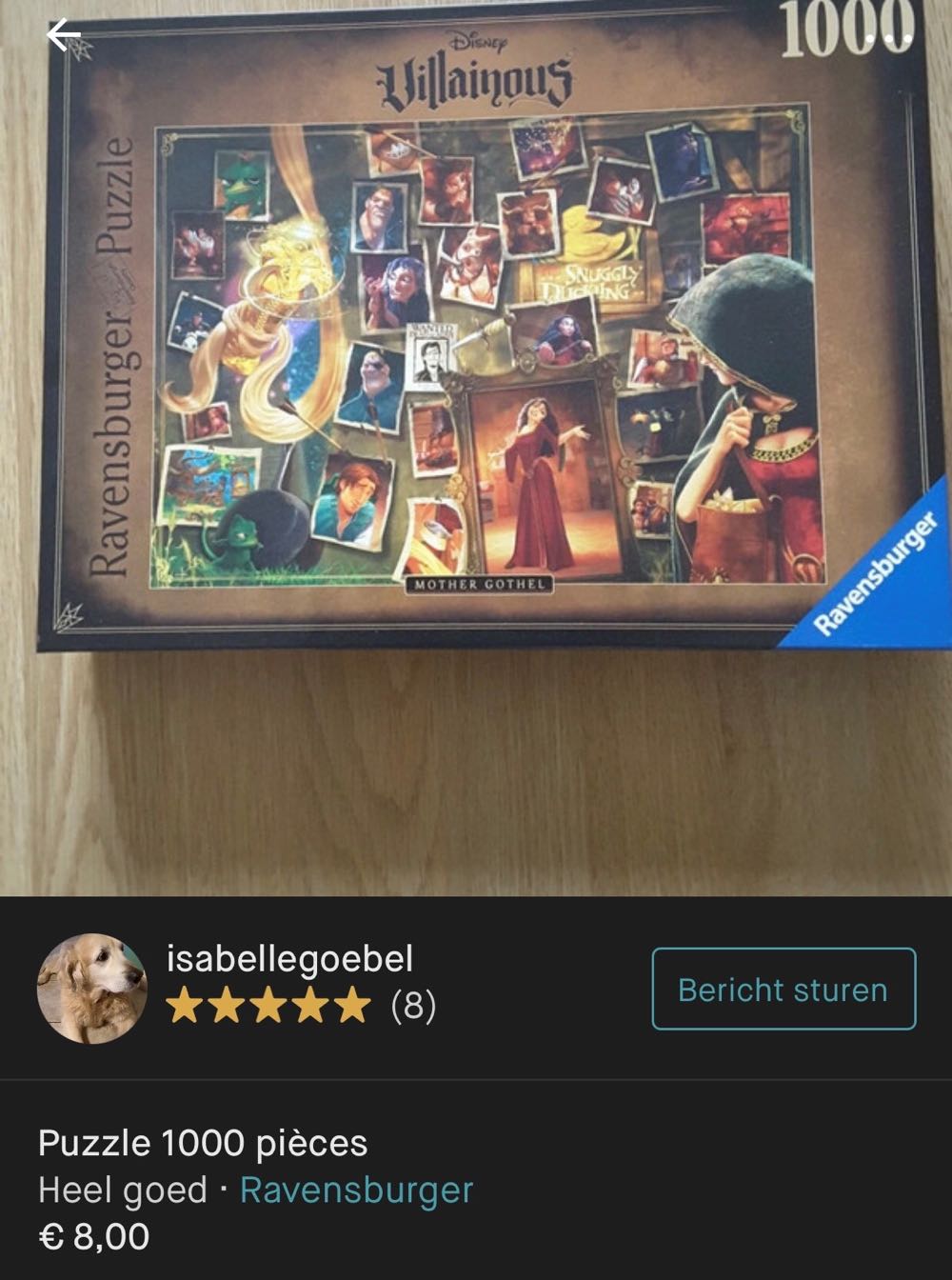 Villainous - Mother Gothel - Ravensburger puzzle collectible [Barcode 4005556168880] - Main Image 4