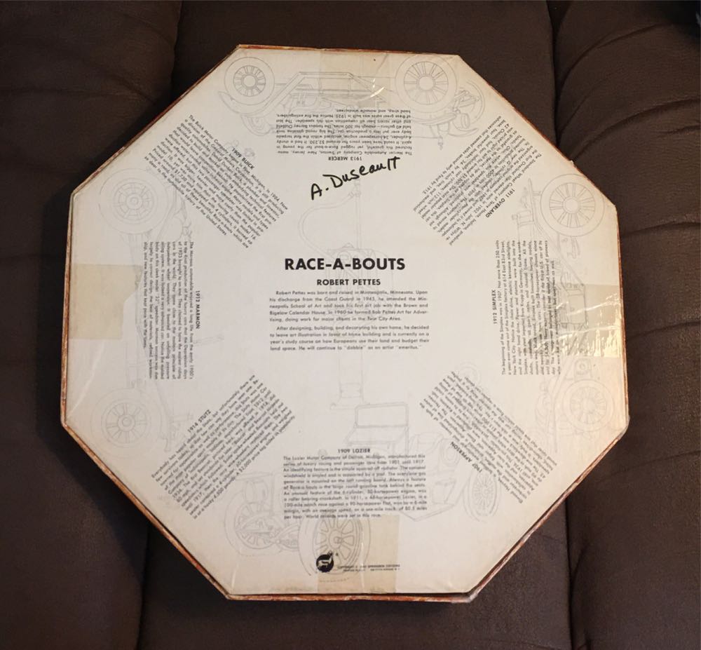 Race-A-Bouts - Octagon - Springbok puzzle collectible - Main Image 2