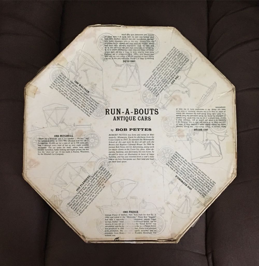 Run-A-Bouts Antique Cars  - Springbok puzzle collectible - Main Image 2