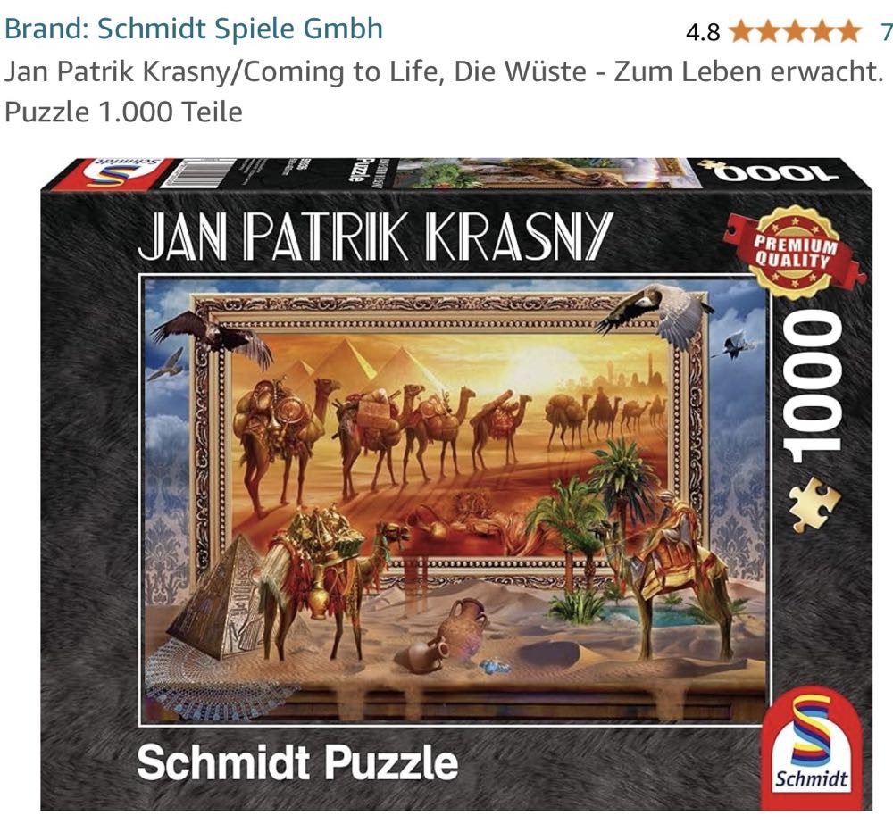 Schmidt - Coming to Life: The Desert - Schmidt puzzle collectible - Main Image 2