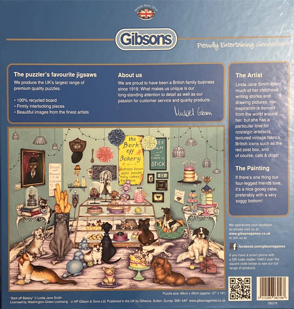 Bark Off Bakery - Gibsons puzzle collectible - Main Image 2