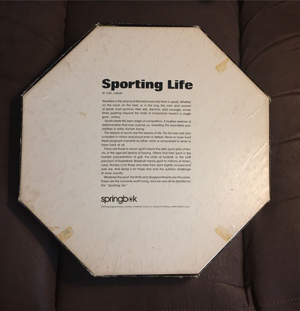 Sporting Life - Octagon - Springbok puzzle collectible - Main Image 2